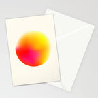 Bold Minimalism - Abstract Sphere Stationery Card Gallery Image 2