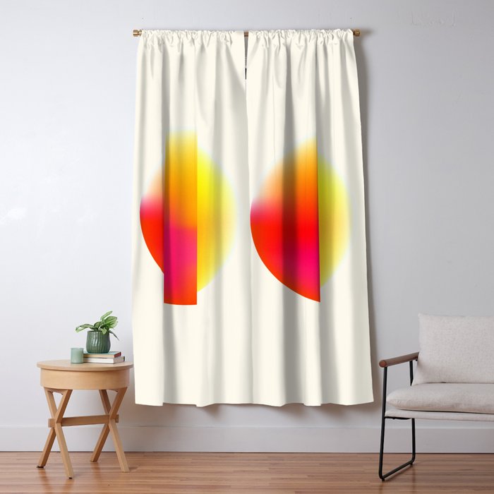Bold Minimalism - Abstract Sphere Window Curtain Gallery Image 5
