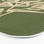 Minimalist Flowers 3 Bath Mat Gallery Image 3