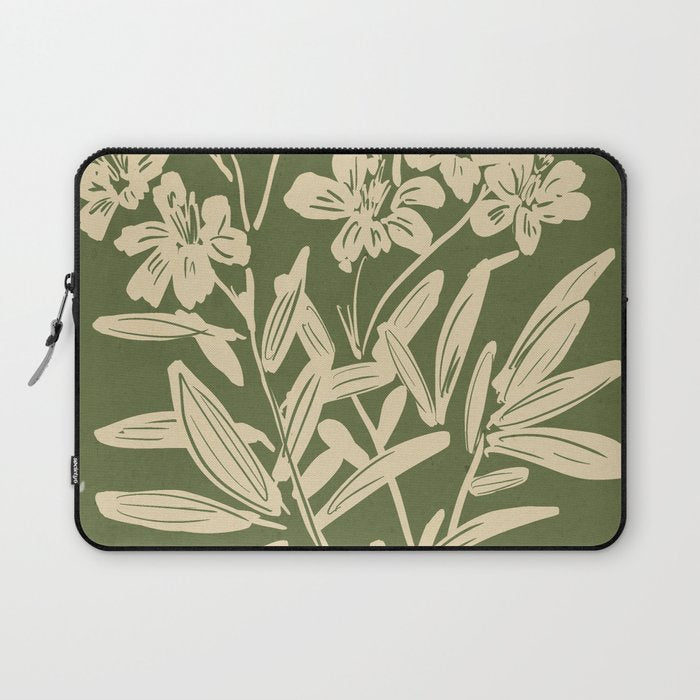 Minimalist Flowers 3 Laptop Sleeve Gallery Image 1
