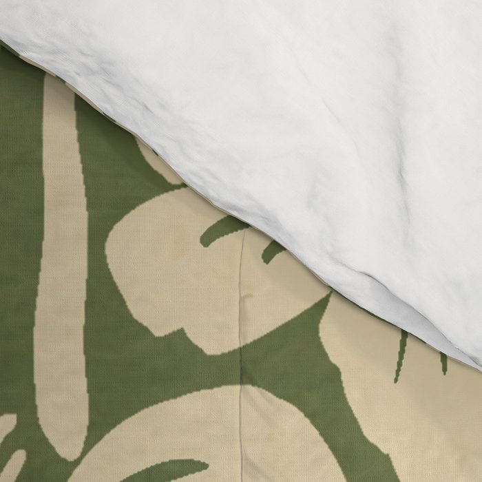 Minimalist Flowers 3 Comforter Gallery Image 4