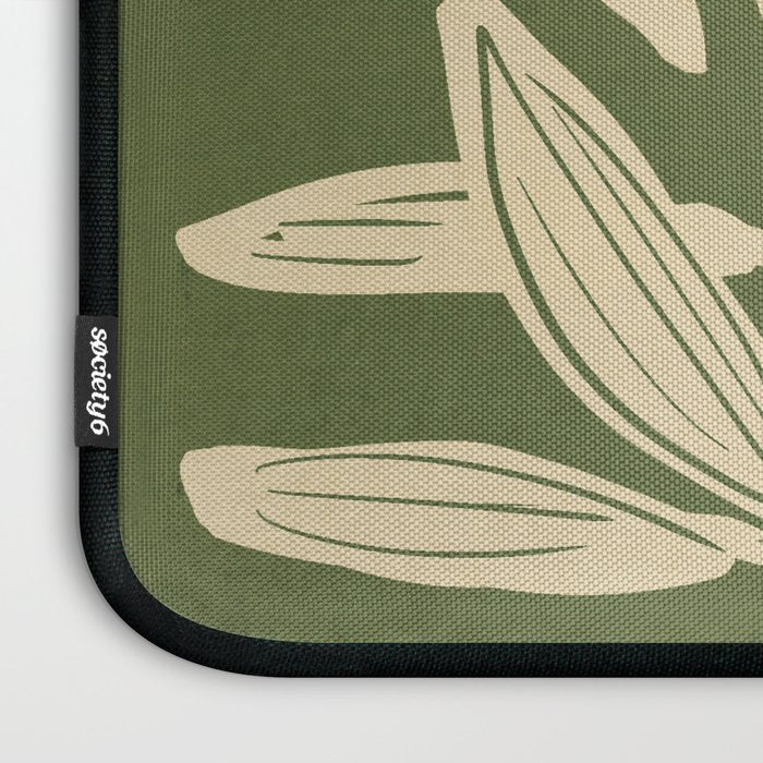 Minimalist Flowers 3 Laptop Sleeve Gallery Image 3