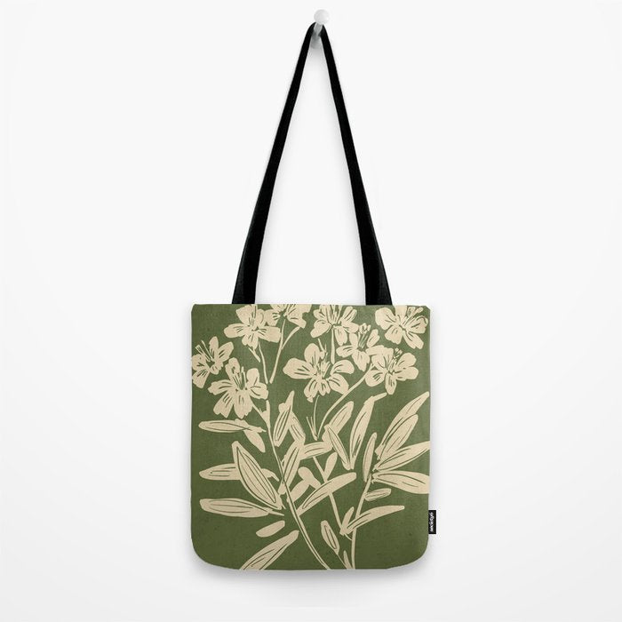 Minimalist Flowers 3 Tote Bag Gallery Image 2
