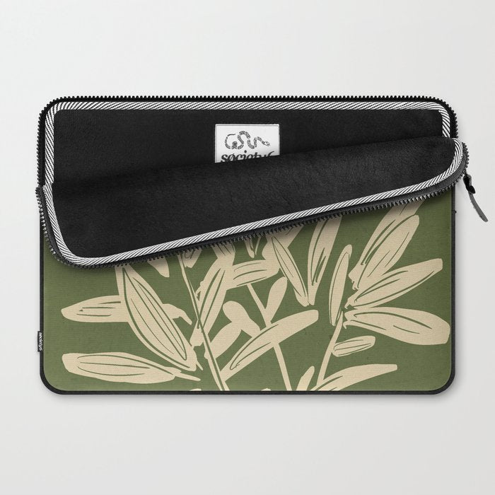 Minimalist Flowers 3 Laptop Sleeve Gallery Image 2
