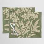 Minimalist Flowers 3 Placemat Gallery Image 1