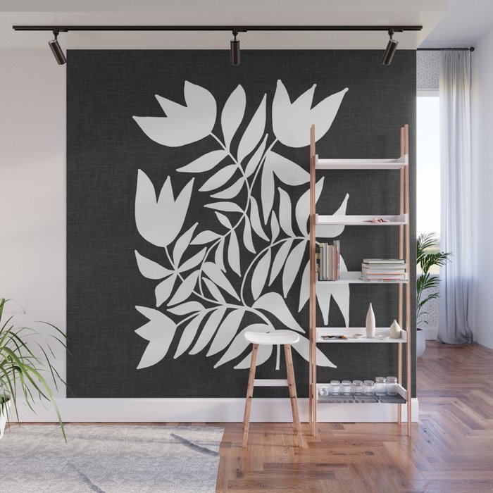Triple Lip Vining Tulip ii Wall Mural Gallery Image 1