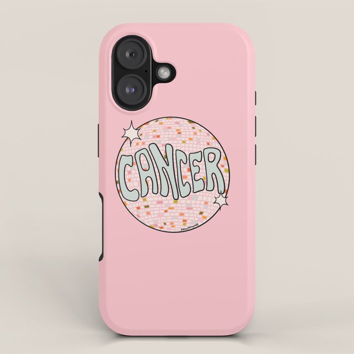 Cancer Disco Ball iPhone Case Gallery Image 1