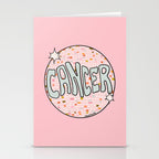 Cancer Disco Ball Stationery Card Gallery Image 2
