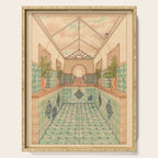 Indoor Pool Serving Tray Gallery Image 1