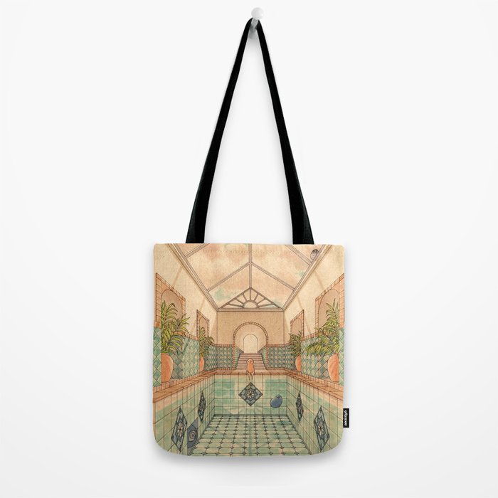 Indoor Pool Tote Bag Gallery Image 2