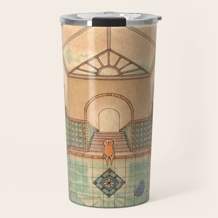 Indoor Pool Travel Mug Gallery Image 1