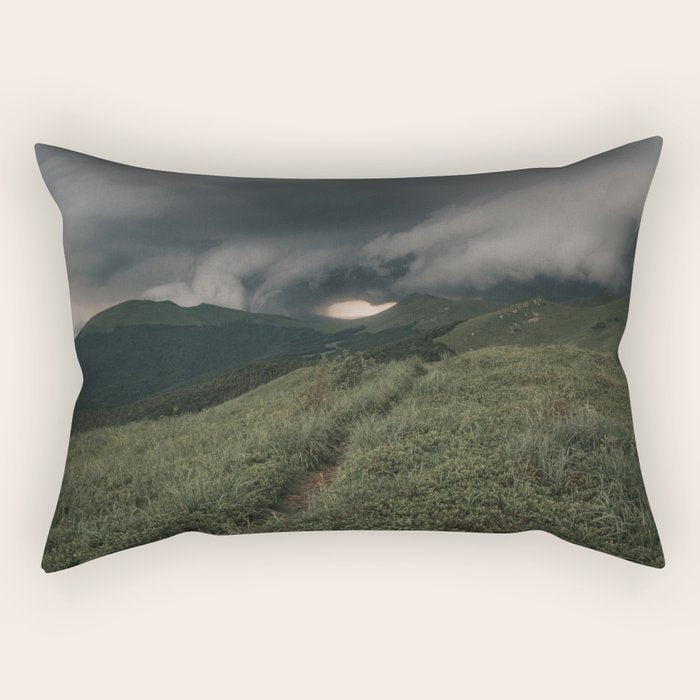 A Storm is Coming - Landscape and Nature Photography Rectangular Pillow Gallery Image 2