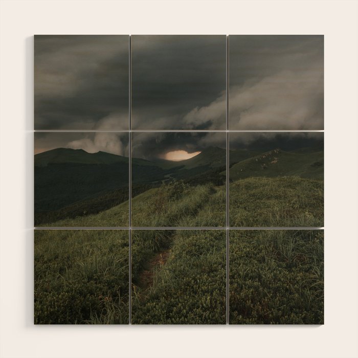 A Storm is Coming - Landscape and Nature Photography Wood Wall Art Gallery Image 1