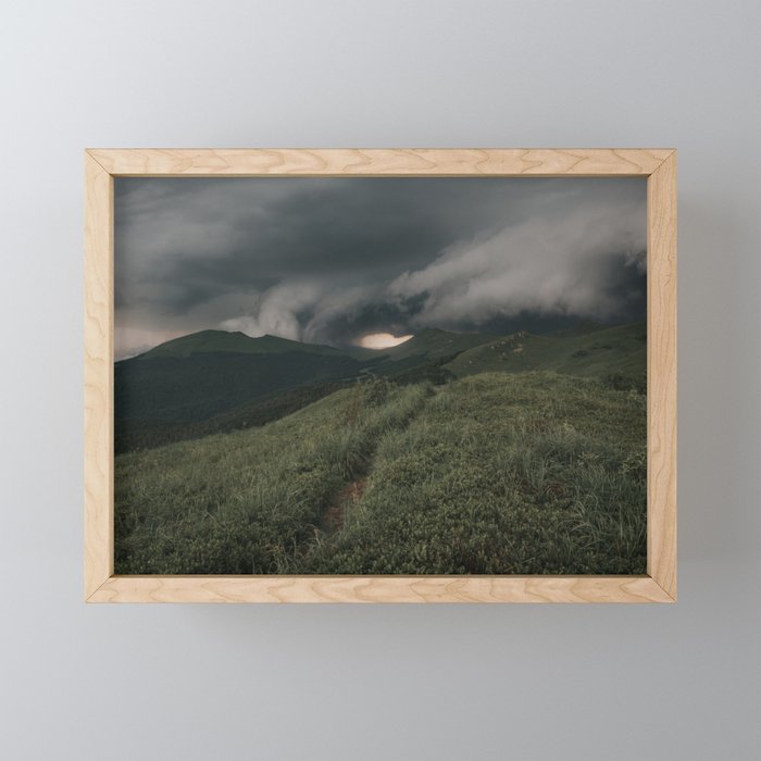 A Storm is Coming - Landscape and Nature Photography Mini Art Print