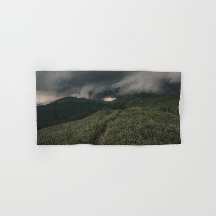 A Storm is Coming - Landscape and Nature Photography Bath Towel Gallery Image 1