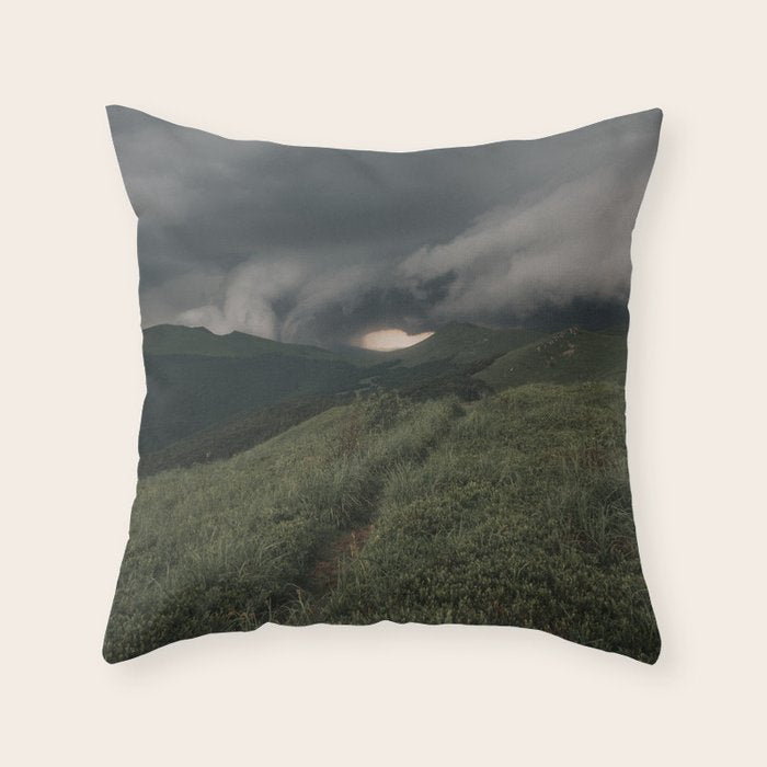 A Storm is Coming - Landscape and Nature Photography Throw Pillow Gallery Image 6