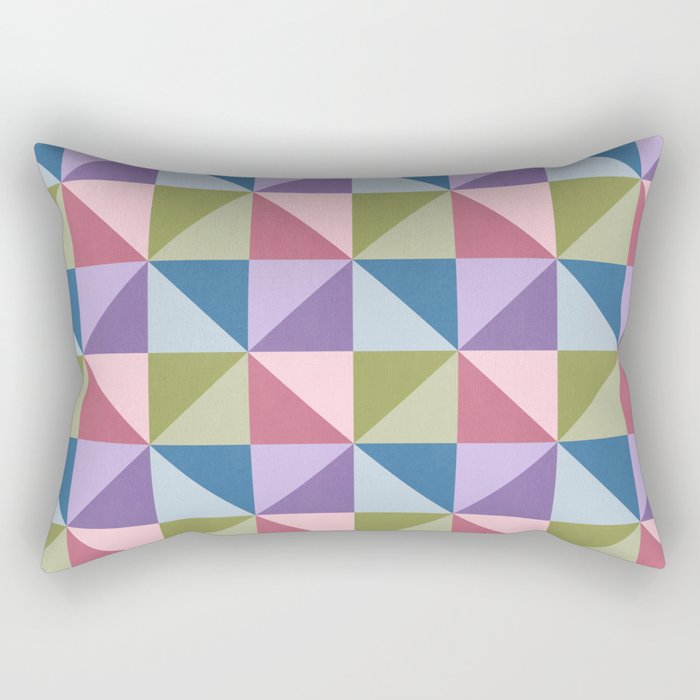 Kaleidoscope - patchouli Rectangular Pillow Gallery Image 2