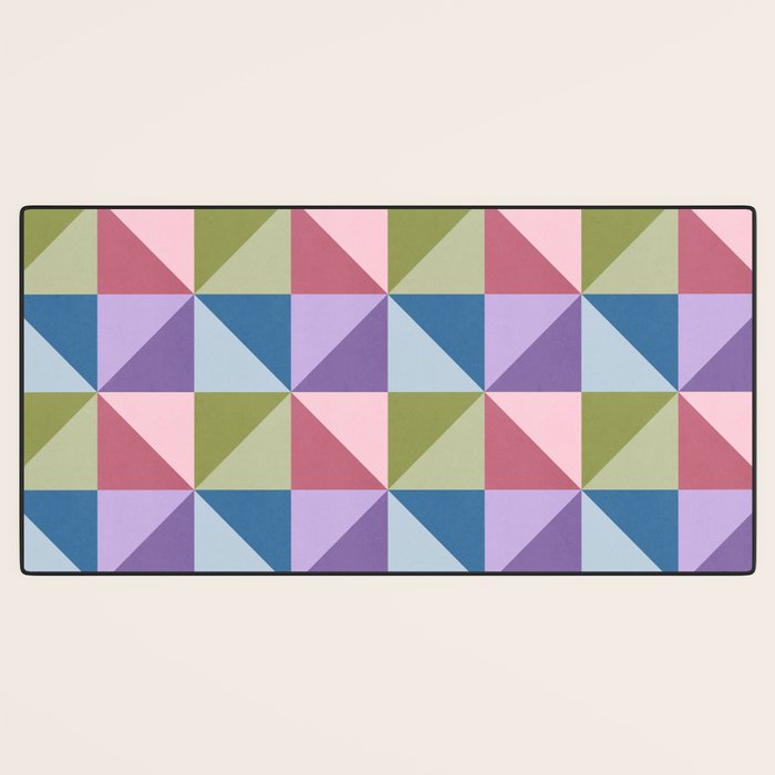 Kaleidoscope - patchouli Desk Mat Gallery Image 3