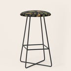 Jungle Night Cheetah Prints Stool Gallery Image 1