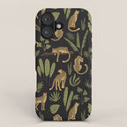 Jungle Night Cheetah Prints iPhone Case Gallery Image 1