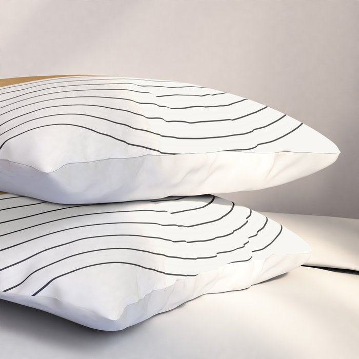 Sunshine Retro Circle Sun Pillow Sham Gallery Image 3