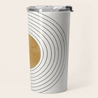 Sunshine Retro Circle Sun Travel Mug Gallery Image 2