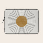 Sunshine Retro Circle Sun Laptop Sleeve Gallery Image 1