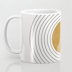 Sunshine Retro Circle Sun Coffee Mug Gallery Image 3