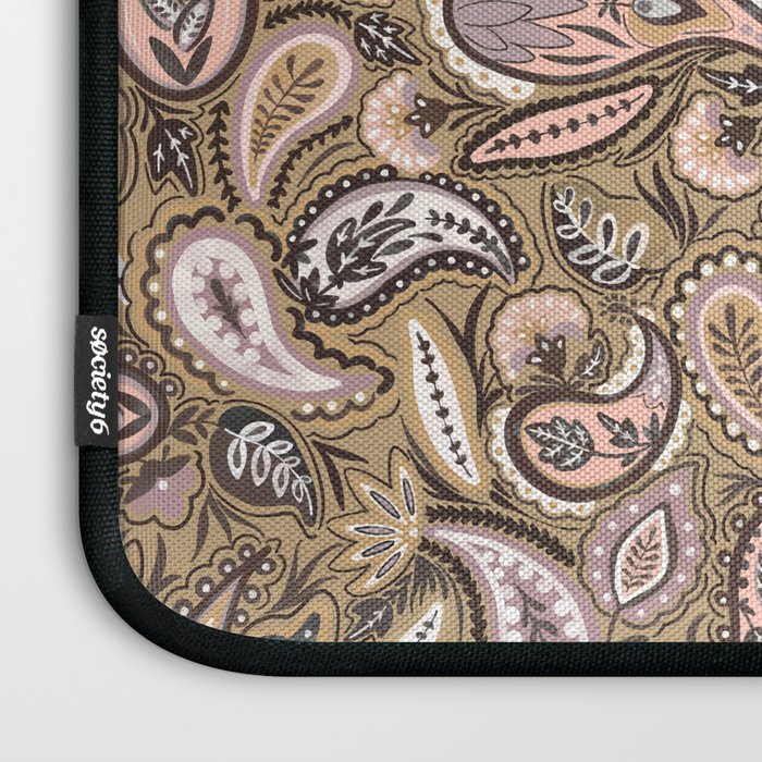Vintage Paisley Harmony Laptop Sleeve Gallery Image 3
