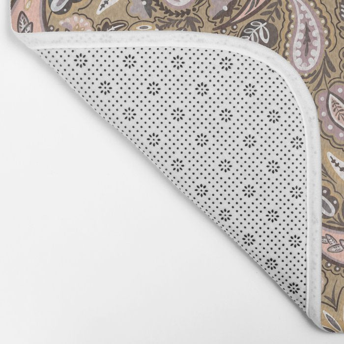 Vintage Paisley Harmony Bath Mat Gallery Image 2
