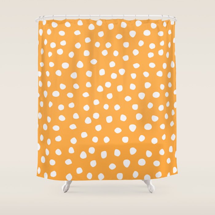 Sunshine Dots Shower Curtain Gallery Image 1