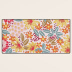 Alicia Pink Pattern Desk Mat Gallery Image 3