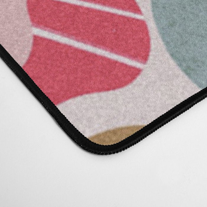 Alicia Pink Pattern Desk Mat Gallery Image 4