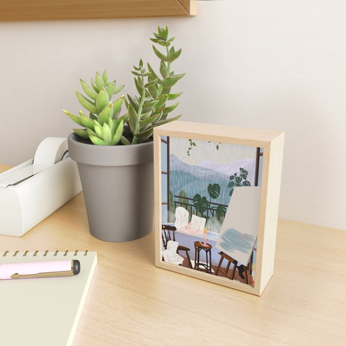 Peaceful day Mini Art Print Gallery Image 2