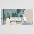 Peaceful day Desk Mat Gallery Image 1