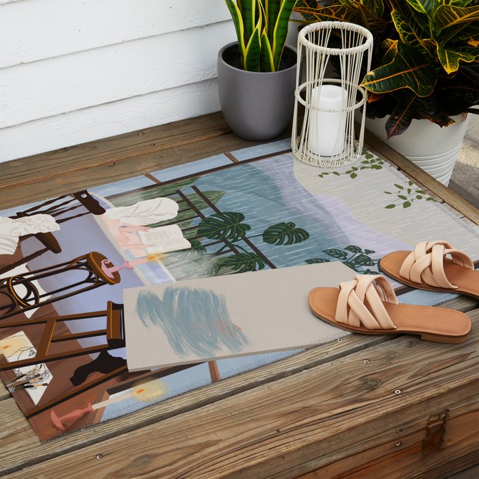 Peaceful day Outdoor Rug Gallery Image 2