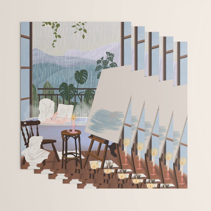 Peaceful day Wrapping Paper Gallery Image 3