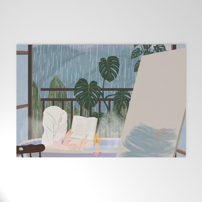 Peaceful day Welcome Mat Gallery Image 1