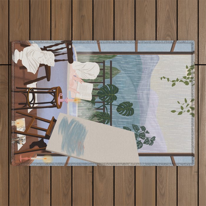 Peaceful day Outdoor Rug Gallery Image 1