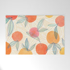 Bright Summer Fruit Collage Welcome Mat Gallery Image 1