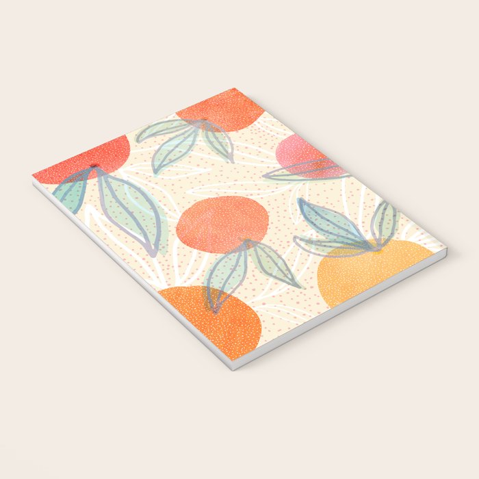 Bright Summer Fruit Collage Notebook Gallery Image 3