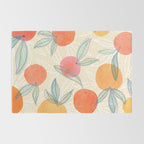 Bright Summer Fruit Collage Rug Gallery Image 2