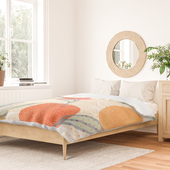 Bright Summer Fruit Collage Duvet Cover Gallery Image 2