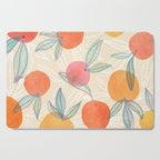 Bright Summer Fruit Collage Cutting Board Gallery Image 1