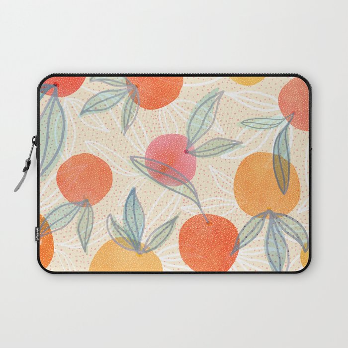 Bright Summer Fruit Collage Laptop Sleeve Gallery Image 1
