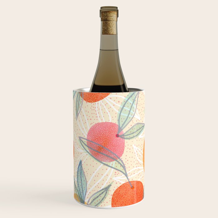 Bright Summer Fruit Collage Wine Chiller Gallery Image 1