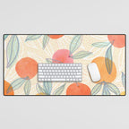 Bright Summer Fruit Collage Desk Mat Gallery Image 1