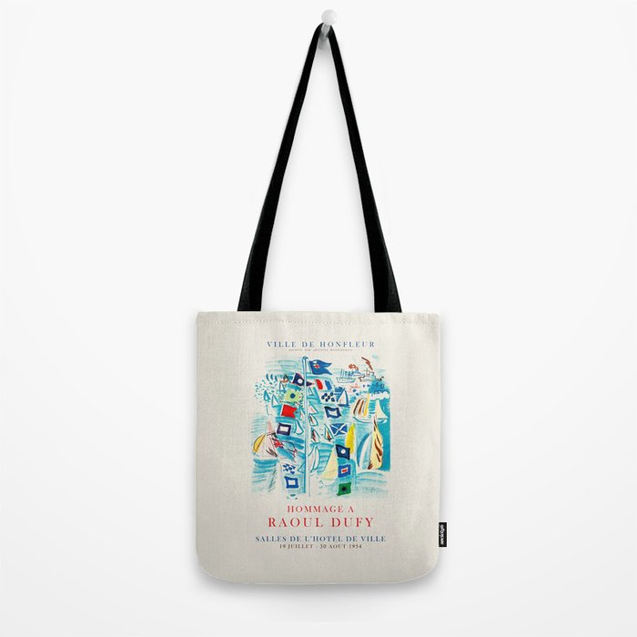 Raoul Dufy Art Exhibition Poster, 1954 Tote Bag Gallery Image 2