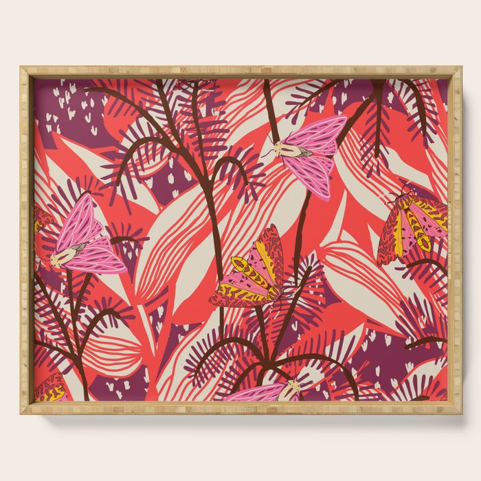 BAZAAR FETE MOTH Serving Tray Gallery Image 1