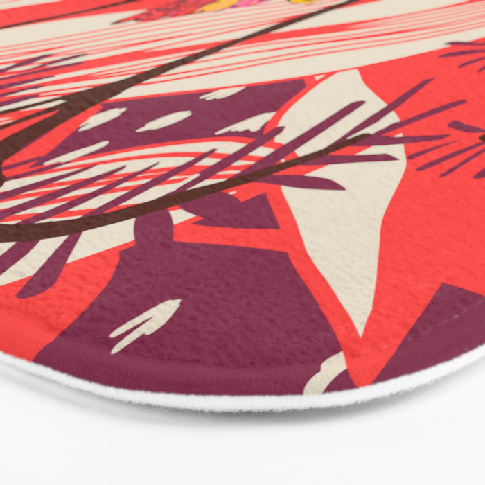 BAZAAR FETE MOTH Bath Mat Gallery Image 3